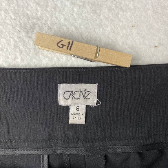 Black Button Polyester Rayon Blend - Picture 2 of 10